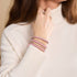 Silver x Bubblegum | Friendship DOT Bracelet